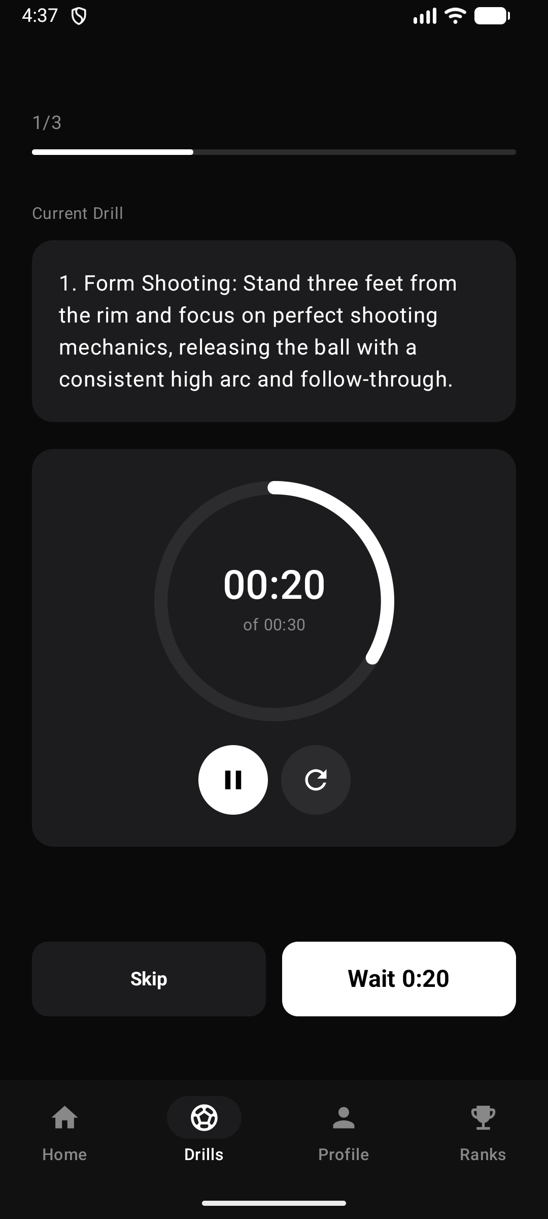 Drill screen